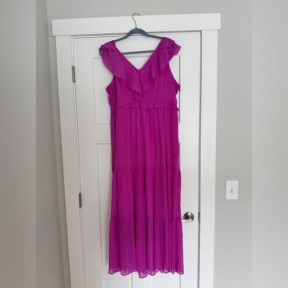 DKNY Vibrant Purple Maxi Dress - Picture 2 of 2